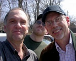 Larry Hinds, Brian Hilligoss and Jerry Gowen